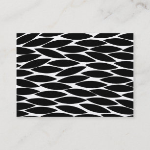 Tarjeta De Visita Hojas abstractas