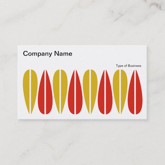 Tarjeta De Visita Hojas alternativas 02 (Anverso)