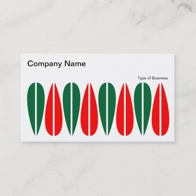 Tarjeta De Visita Hojas alternativas 03 (Anverso)