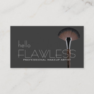Tarjeta De Visita Hola Flawless PROFESSIONAL MAKEUP ARTISTA