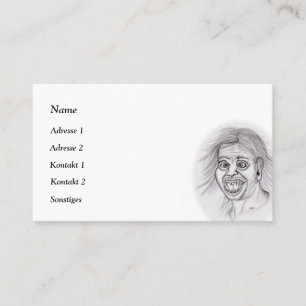 Tarjeta De Visita ¡Hola, nena! ¡Dame sólo una pequeña sonrisa!