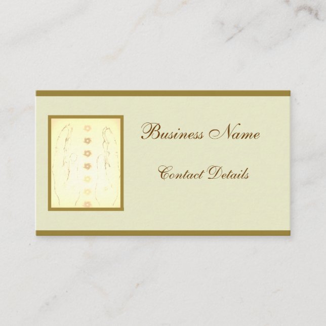 Tarjeta De Visita Holistic Design (Anverso)