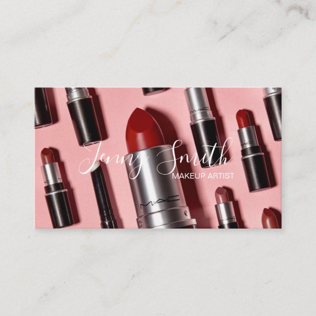 Tarjeta De Visita HOLLYBERRY Make-Up (Anverso)