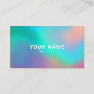 Tarjeta De Visita Holográfico