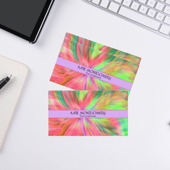 Tarjeta De Visita Holográfico único de código QR de lujo (Subido por el creador)