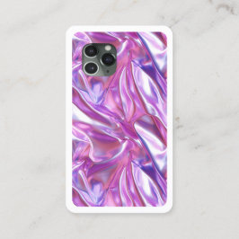 Tarjeta De Visita Holograma bloguero de Instagram, teléfono celular 