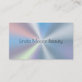 Tarjeta De Visita Holograma de belleza estético