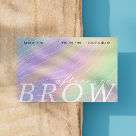 Tarjeta De Visita Holograma de moda después de la instrucción del cu