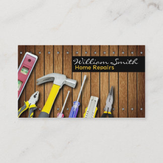 Tarjeta De Visita Home Repairs Business card