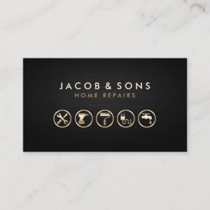 Tarjeta De Visita Home Repairs Handyman