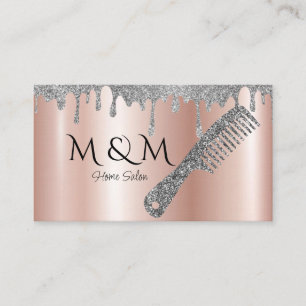 Tarjeta De Visita Home Salon Hairdresser Barber Haircut Hairdressing