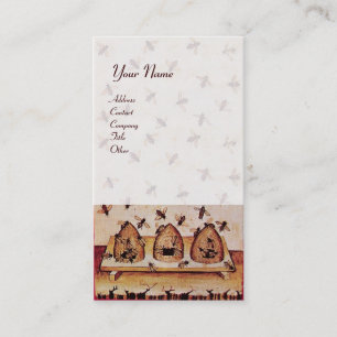 TARJETA DE VISITA HONEY BEE, BEEKEEPING