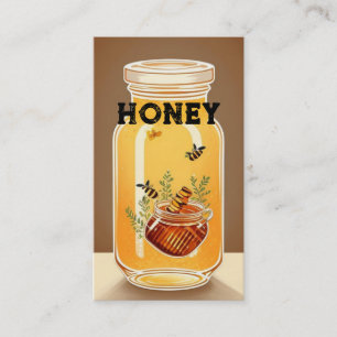 Tarjeta De Visita Honey Jar