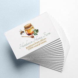 Tarjeta De Visita Honeybee Wreath Business