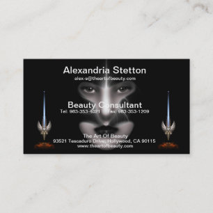 Tarjeta de visita horizontal Ángel Oyes Fractal Ar