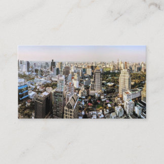 Tarjeta De Visita Horizonte urbano de Bangkok