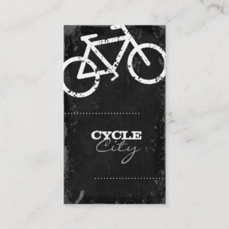 Tarjeta De Visita Hormigón de la ciudad del ciclo de la