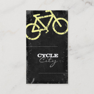 Tarjeta De Visita Hormigón de la ciudad del ciclo de la