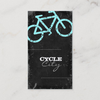 Tarjeta De Visita Hormigón de la ciudad del ciclo de la