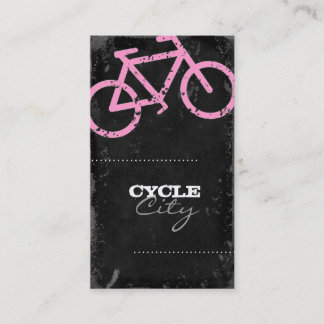 Tarjeta De Visita Hormigón de la ciudad del ciclo de la
