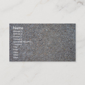 Tarjeta De Visita Hormigón de Weathered