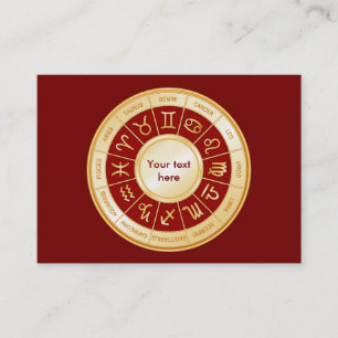 Tarjeta De Visita Horoscope Mandala