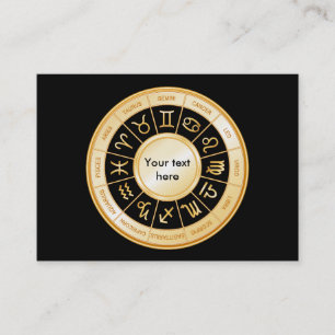 Tarjeta De Visita Horoscope Mandala