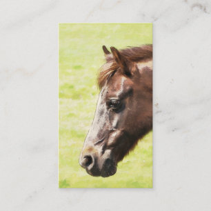 TARJETA DE VISITA HORSE