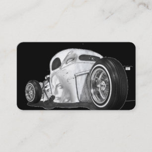 Tarjeta De Visita Hot Rods y Automobiles Business Card Ideas