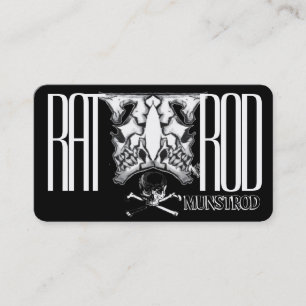 Tarjeta De Visita Hot Rods y Automobiles Business Card Ideas