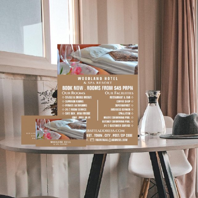 Tarjeta De Visita Hotel Room, Hotel Accommodation (Subido por el creador)