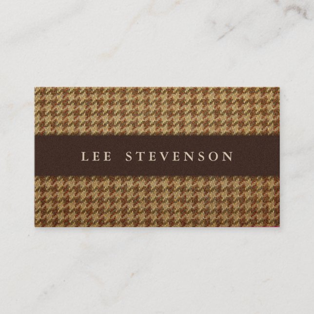 Tarjeta de visita Houndstap Tradicional (Anverso)