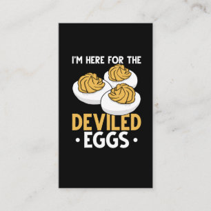 Tarjeta De Visita Huevo divertido para el Amante de los Huevos Graci