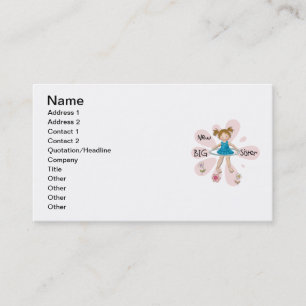 Tarjeta De Visita Hula Hoop Nueva Gran Hermana