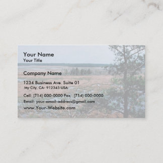 Tarjeta De Visita Humedales de la bahía de Chesapeake