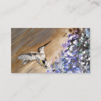 Tarjeta de visita - Hummingbird Arte original de B