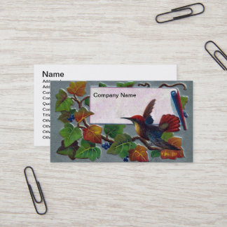 Tarjeta De Visita Hummingbird e Ivy