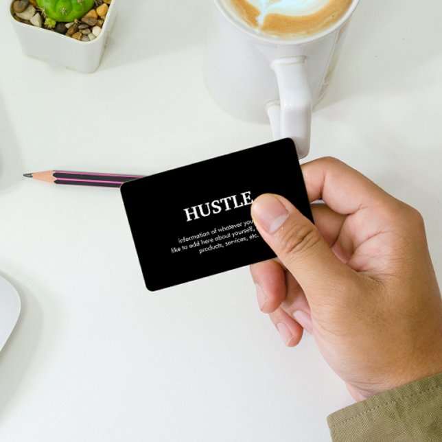 Tarjeta De Visita Hustle (Subido por el creador)