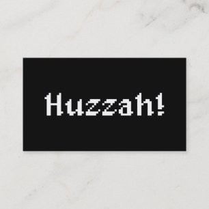 Tarjeta De Visita ¡Huzzah de 8 bits!