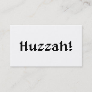 Tarjeta De Visita ¡Huzzah de 8 bits!