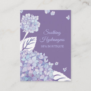 Tarjeta De Visita Hydrangeas Spa Boutique