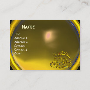 Tarjeta De Visita HYPER DRAGON TOPAZ, amarillo brillante