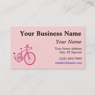 Tarjeta De Visita I [corazón] mi bicicleta