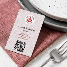 Tarjeta De Visita Ice Cream Business | Deliciosos Sabores De Postre