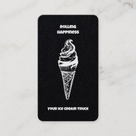 Tarjeta De Visita Ice Cream Truck Premium