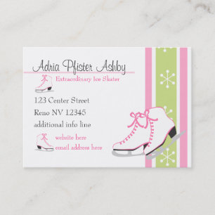 Tarjeta De Visita Ice SKates