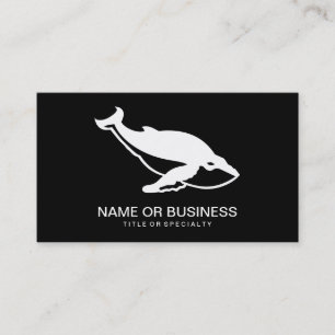 Tarjeta De Visita icono de ballena