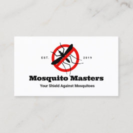 Tarjeta De Visita Icono de control de plagas de mosquitos