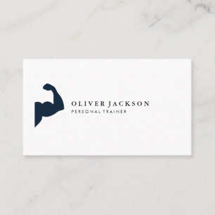 Tarjeta De Visita Icono de flexión Aptitud