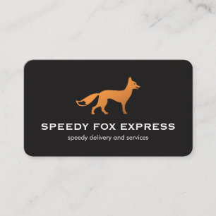 Tarjeta De Visita Icono de Fox